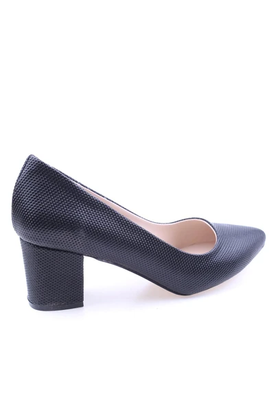 Bilener 2860 Baskılı 6 Cm Topuklu Kadın Ayakkabı - Resim 7