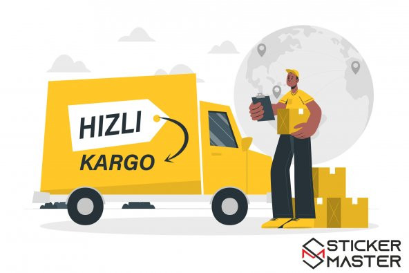 Sticker Master Sticker Oto Off Road 4x4 Cam Kaput Etiket Çıkartma 13 Adet 10 Cm - Resim 4