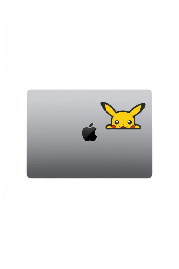 Sticker Master Pokemon Pikachu Motorsiklet Laptop Kask  Araba Sticker Etiket Pc 14x9 Cm - 2