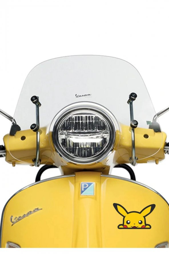 Sticker Master Pokemon Pikachu Motorsiklet Laptop Kask  Araba Sticker Etiket Pc 14x9 Cm - 3