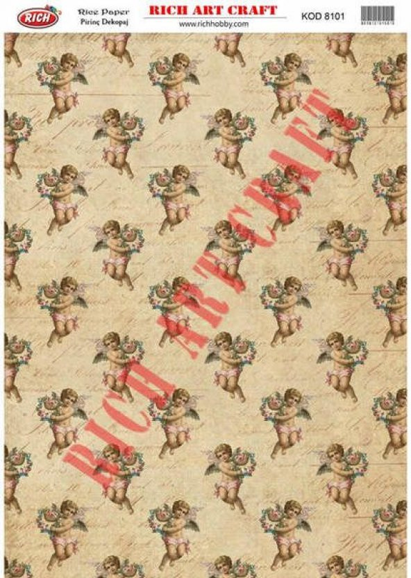 Rich Pirinç Dekopaj Kağıdı Model 8101 ürün görseli