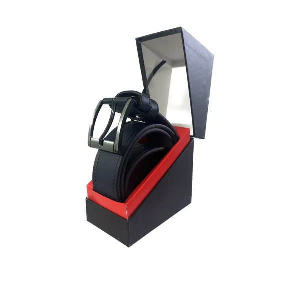 Fossil Lacivert Suni Deri 4,5 cm Erkek Kemeri -110Cm - Resim 5