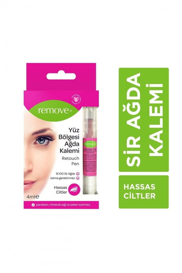 Hassas Ciltler Retouch Pen Yüz Bölgesi Sir Ağda Kalemi