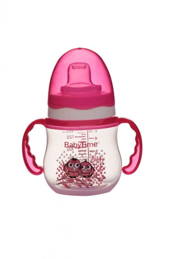 Bt106 Damla Akıtmaz Kulplu Bardak 150ml - Pembe