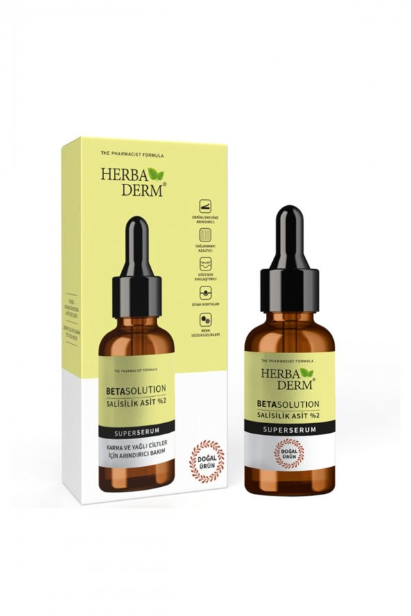 Superserum Salisilik Asit 2 Akneli ve Yağlı 30 ml