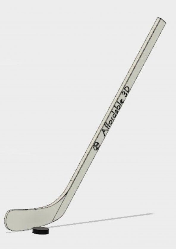 Mini Hokey Sopası (Pak İle) Plastik Aparat - 1