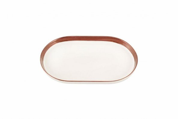 Porland Chopin Bakır Kayık Tabak 18 cm 04ALM007822 - 2