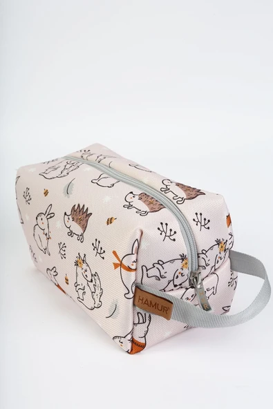 Kirli Temiz Islak Organizer Çantası Tvşn Pudra Bebek Çocuk Kıyafet Çamaşır Anne Makyaj Alezli Çanta ürün görseli 1