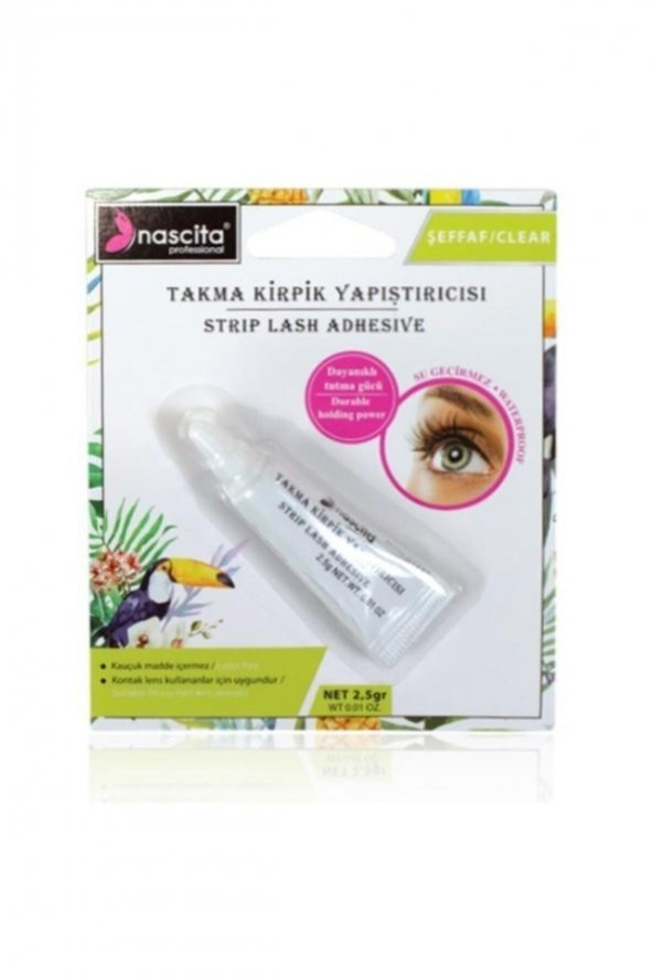 Şeffaf Takma Kirpik Yapıştırıcı 2.5 gr