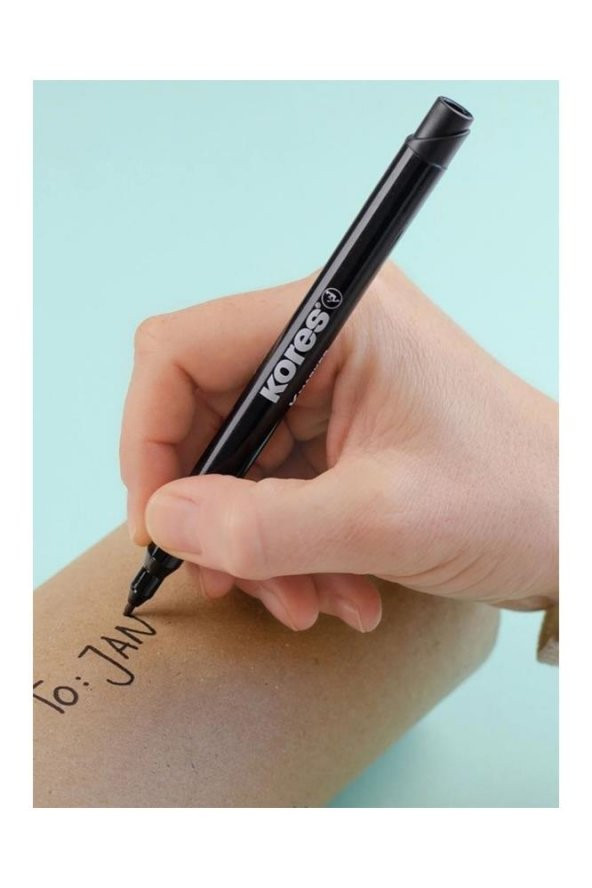 Asetat Kalemi 4 Renk 1.0 Mm 1 Paket Cd Kalemi M Keçe Uçlu Kalem Silinmez Renkli Permanent Kalem - 3