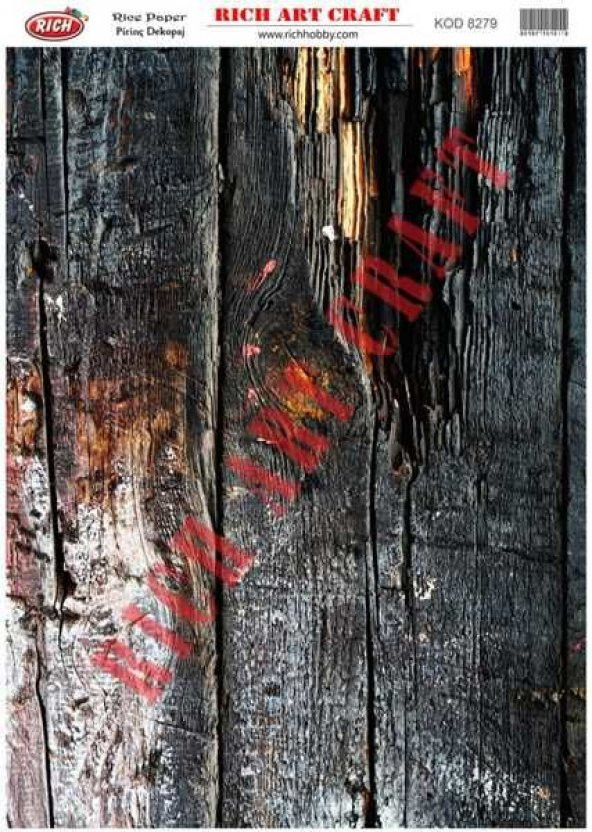 Rich Pirinç Dekopaj Kağıdı Model 8279 ürün görseli