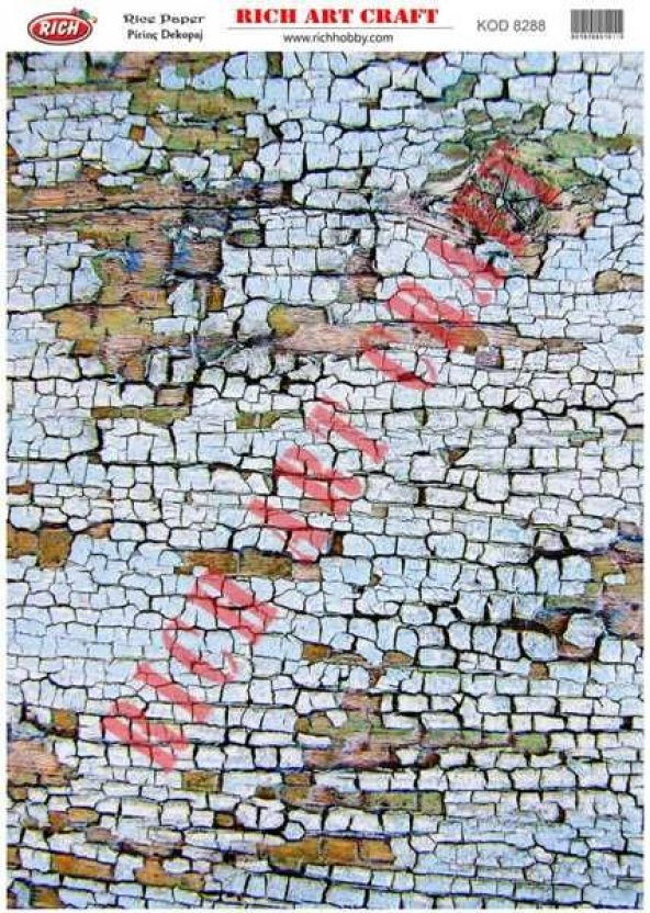 Rich Pirinç Dekopaj Kağıdı Model 8288 ürün görseli