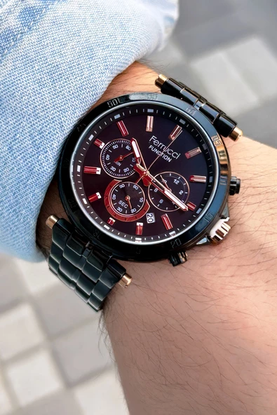 Ferrucci Function FCF.13406FM.02 Multi-Fonksiyon Erkek Kol Saati ürün görseli
