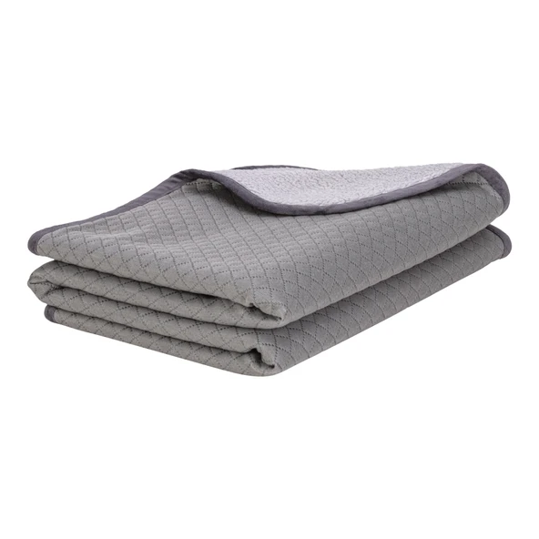 Pet Comfort Lodix Mirinda Gri Köpek Battaniyesi M 70x100cm ürün görseli