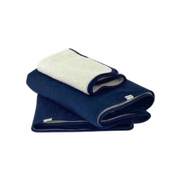 Pet Comfort Lodix Vita Lacivert Köpek Battaniyesi M 70x100cm