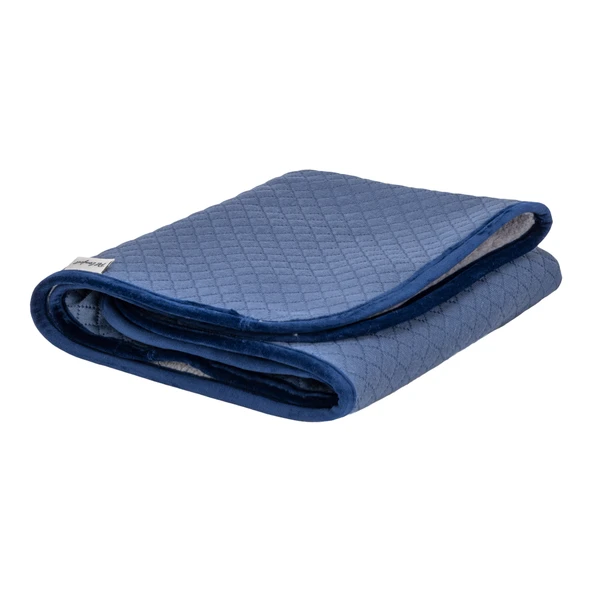 Pet Comfort Lodix Mirinda Mavi Kedi ve Köpek Battaniyesi S 50x70cm - Resim 2