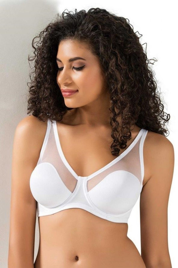 Tül Kaplı Soft Cup Toparlayıcı Sütyen