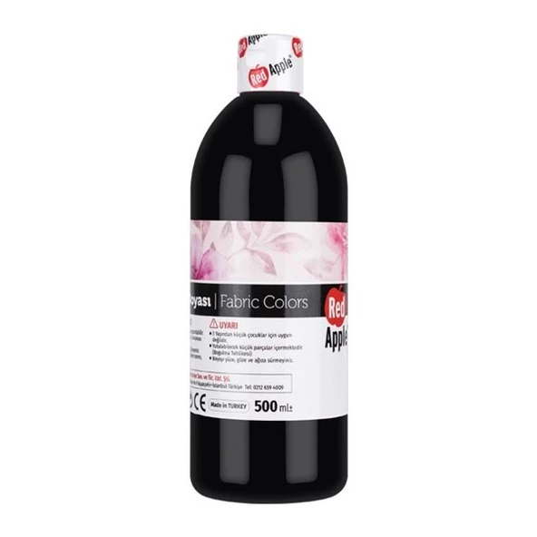 Red Apple Kumaş Boyası 500 ml. SİYAH
