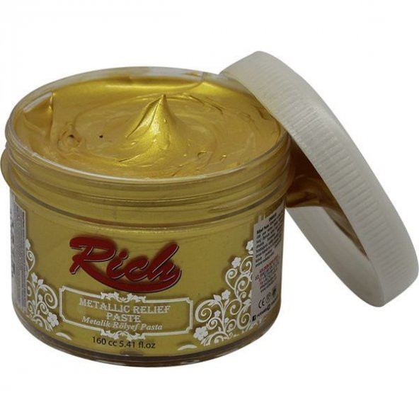 Rich Metalik Rölyef Pasta 150 cc. ALTIN