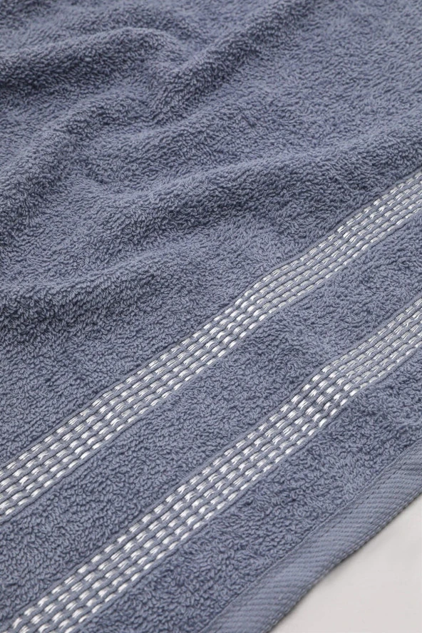 Banyo El Yüz Yumuşak Duş Havlusu 50 x 90 CM-Mavi - 3