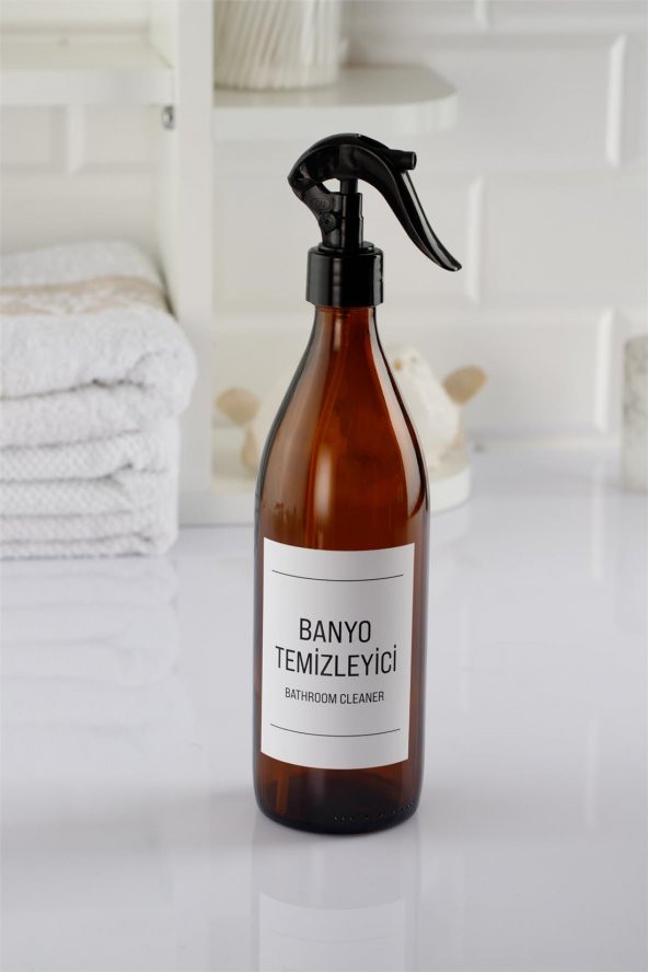 Maior 500 ML Amber Cam Banyo Düzenleyici 7x28 cm