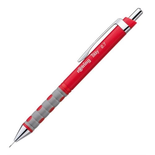 Rotring Tikky Mekanik Kurşun Kalem 0.7 mm KIRMIZI