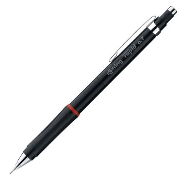 Rotring Rapid Mekanik Kurşun Kalem 0.7 Mm Siyah ürün görseli 1