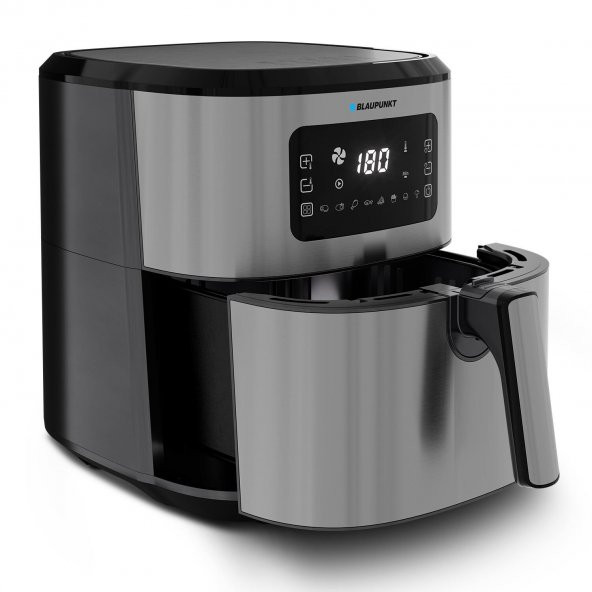 Blaupunkt D4550 Taste Master Tek Hazneli Dokunmatik 5.5 Litre Air Fryer Fritöz 1700W Gri