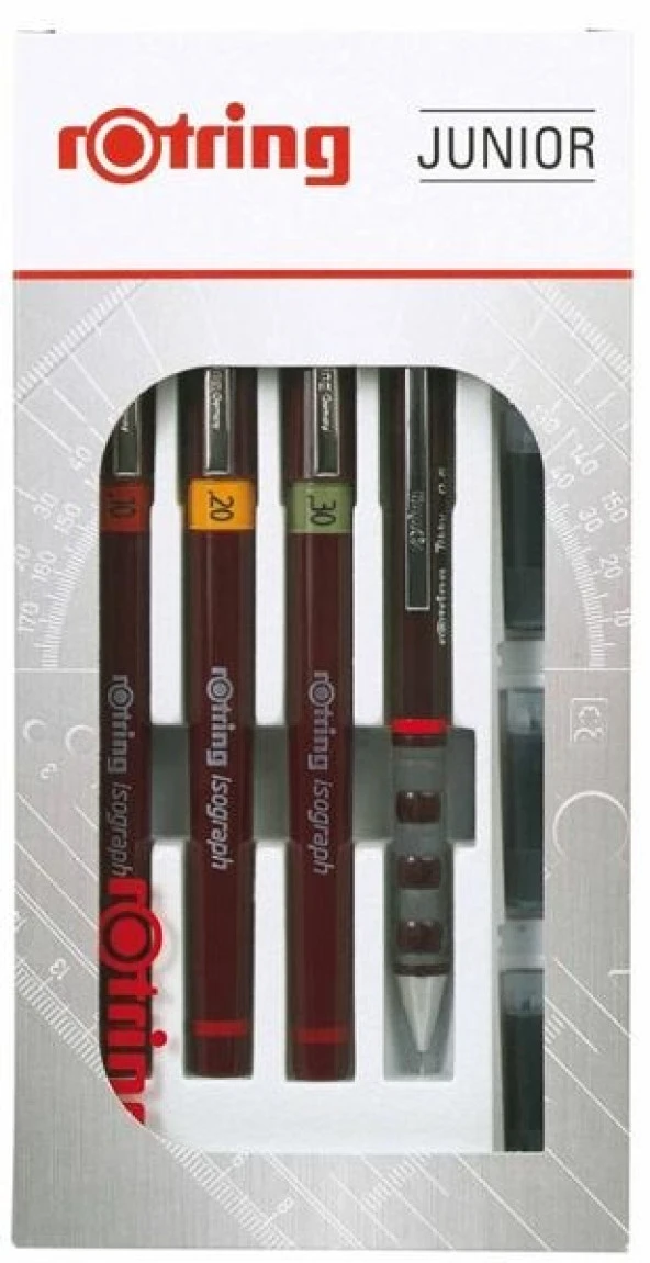 Rotring Rapido Junior Set 0.2+0.3+0.5 mm