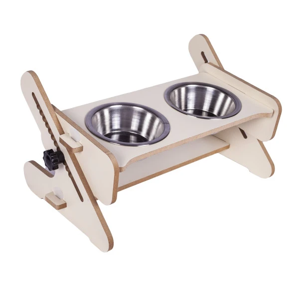 Pati Homes Kedi Mama ve Su Kabı - Yükseklik ve Açı Ayarlı - 3