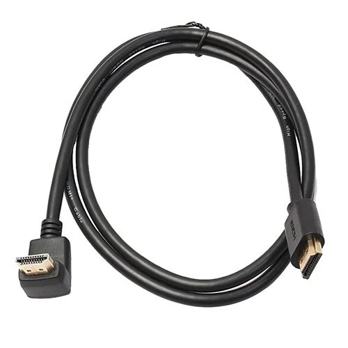 Hdmı L tipi 90° (270 °) derece erkek erkek hdmı kablo 1,5 - 2