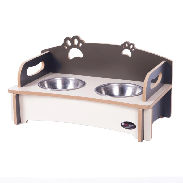 Pati Homes Kedi - Köpek  Mama Kabı 2li - Kedi Mama Su Kabı