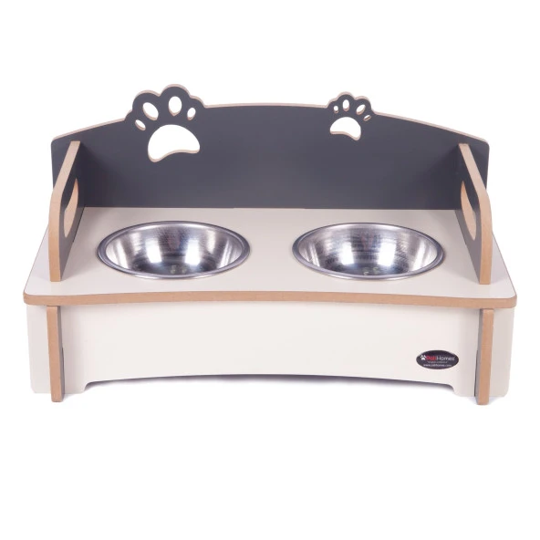 Pati Homes Kedi - Köpek  Mama Kabı 2li - Kedi Mama Su Kabı - 4