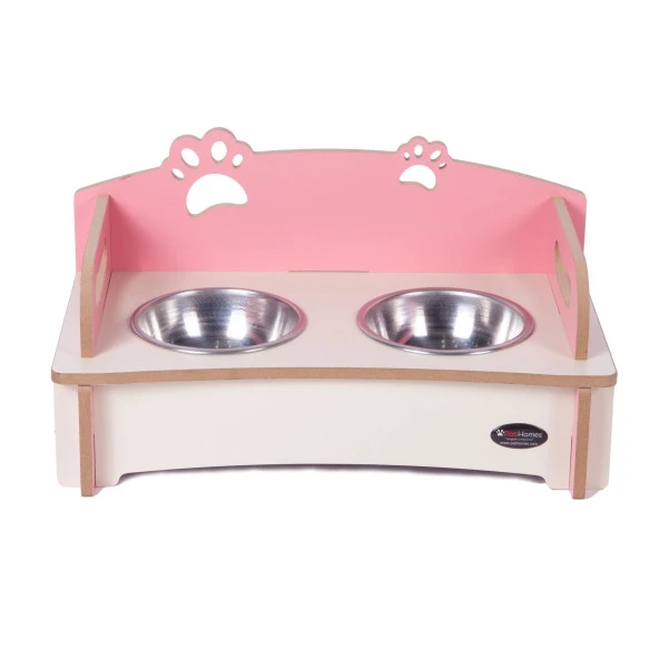 Pati Homes Kedi - Köpek  Mama Kabı 2li - Kedi Mama Su Kabı - 5