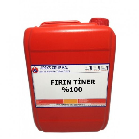 FIRIN TİNER - 5 Lt