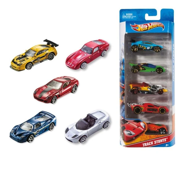 Hot Wheels 5'li Araba Seti