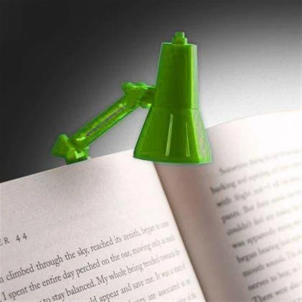 The Book Lamp Mini Pilli Sayfa Kitap Okuma Lambası Asorti