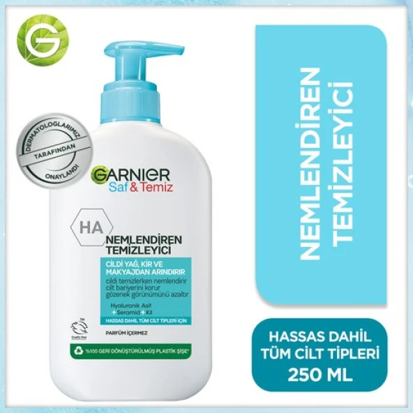 Garnier Saf & Temiz Nemlendiren Temizleyici 250 ml