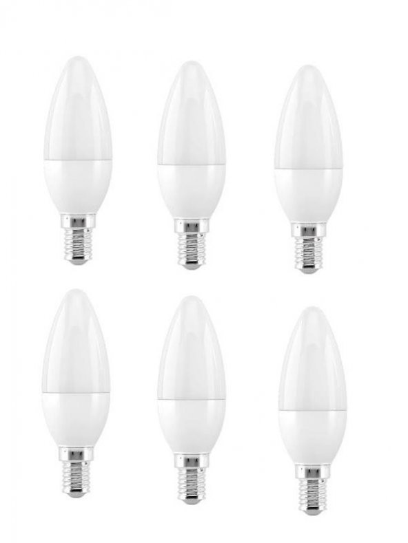 HELİOS E14 MUM AMPÜL LED GÜN IŞIĞI 6LI 43-1720