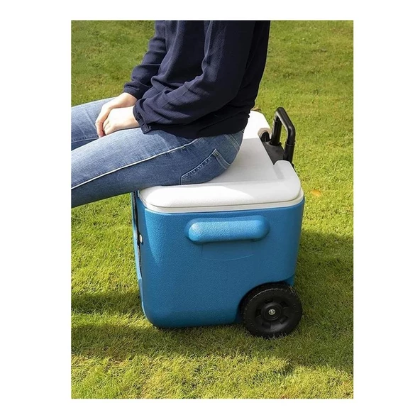 Coleman Poly-Lite Wheeled Mesh 50Qt Tekerl.Soğutuc - 4