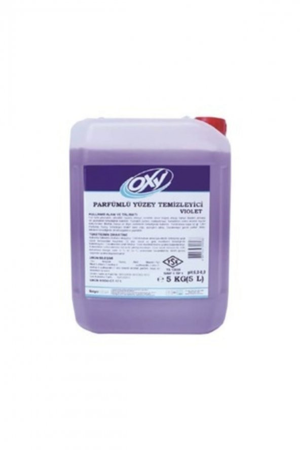 OXY PARFÜMLÜ YÜZEY TEMİZLEYİCİ 5 KG. VİOLET