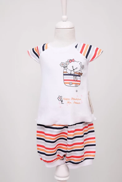 Reglan Kol Yazlık Bebek Takım 3579