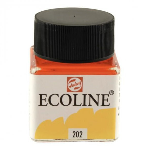 Talens Ecoline Sıvı Suluboya 30 ml. 202 Deep Yellow