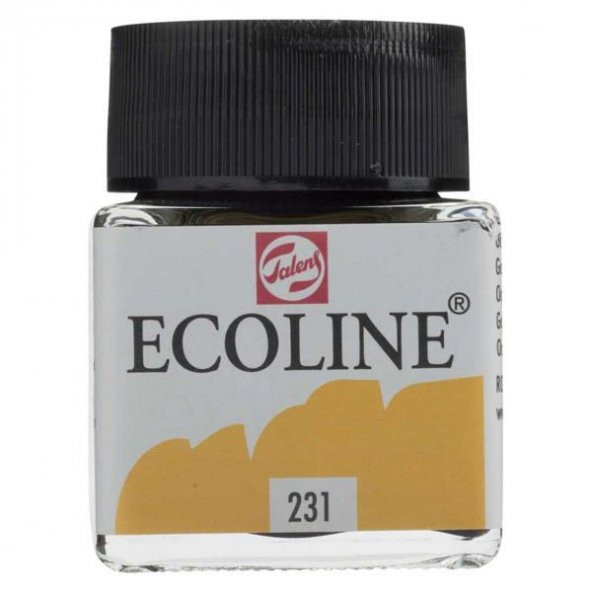 Talens Ecoline Sıvı Suluboya 30 ml. 231 Gold Ochre