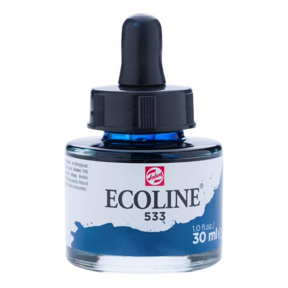 Talens Ecoline Sıvı Suluboya 30 ml. 533 Indigo