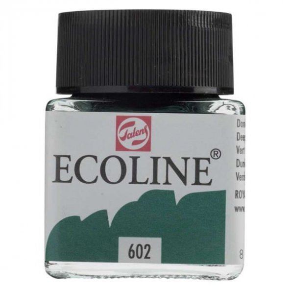 Talens Ecoline Sıvı Suluboya 30 ml. 602 Deep Green