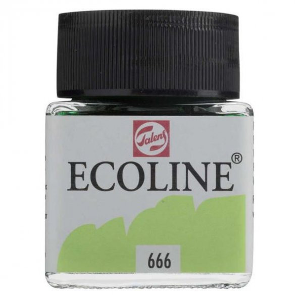Talens Ecoline Sıvı Suluboya 30 ml. 666 Pastel Green