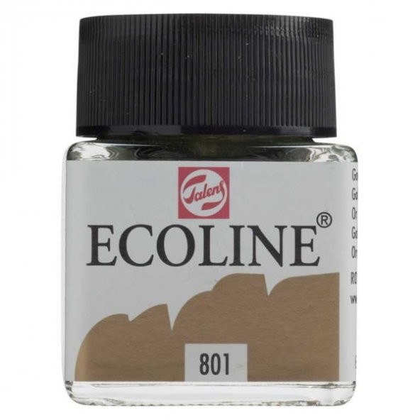 Talens Ecoline Sıvı Suluboya 30 ml. 801 Gold