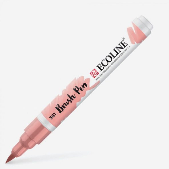 Talens Ecoline Brush Pen Fırça Uçlu Kalem 381 Pastel Red