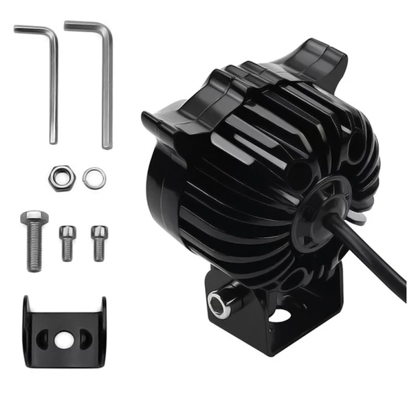 Space Offroad sis lambası Baykuş Tip beyaz-amber çakarsız 40w 12-30v adet - Resim 5